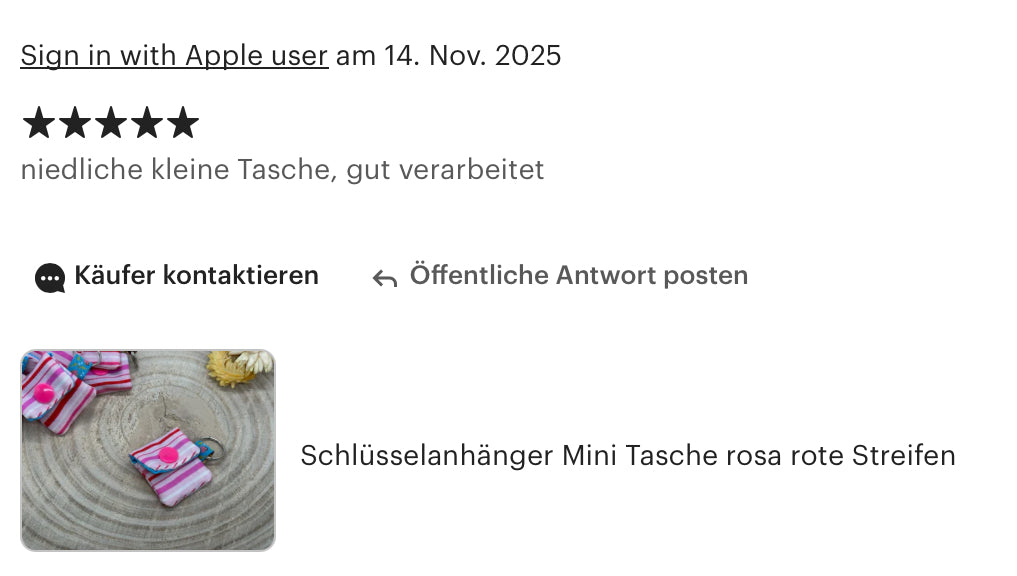 Bewertung vom 14. Nov. 2025