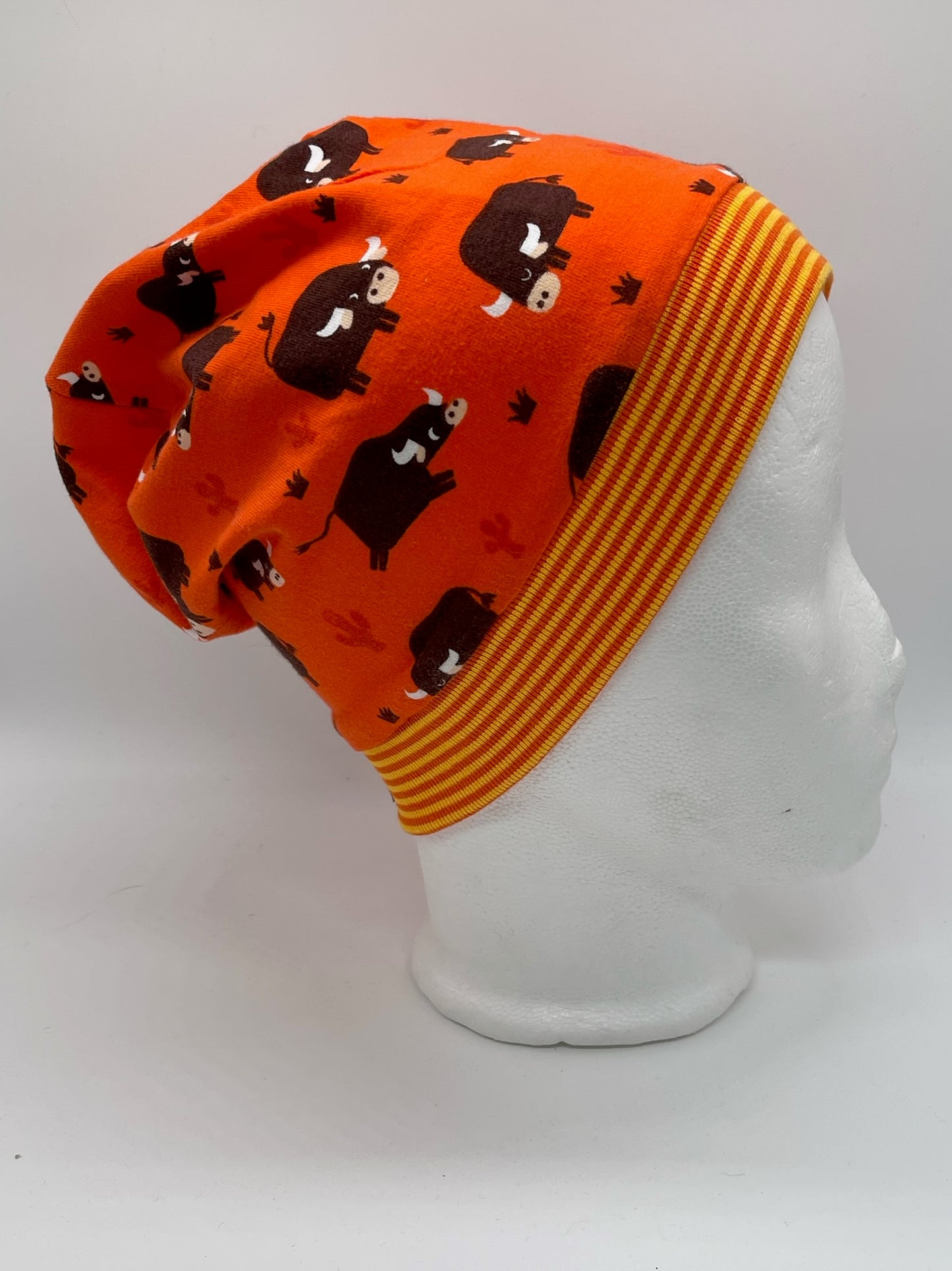 Beanie Büffel orange