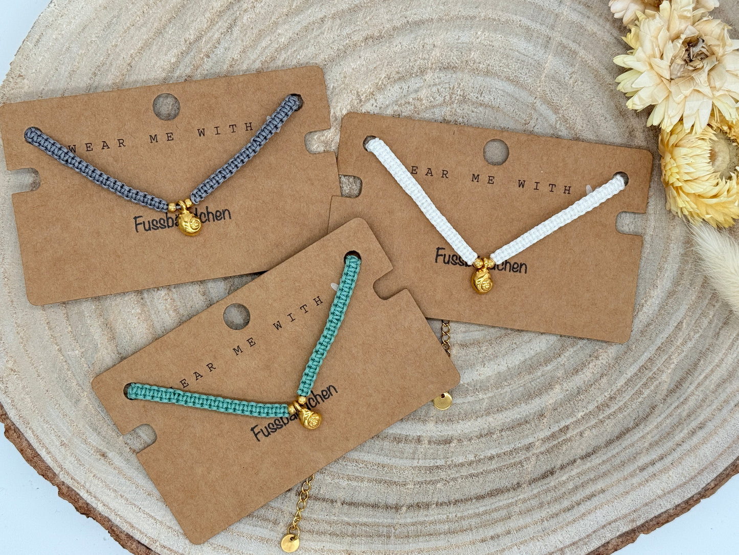 Fusskettchen Fussbändchen Muschel III