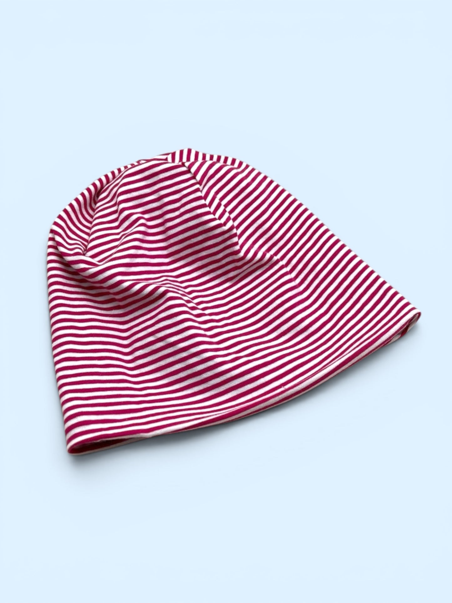 Wende-Beanie für Kinder – Vogel Design Blau 🐦