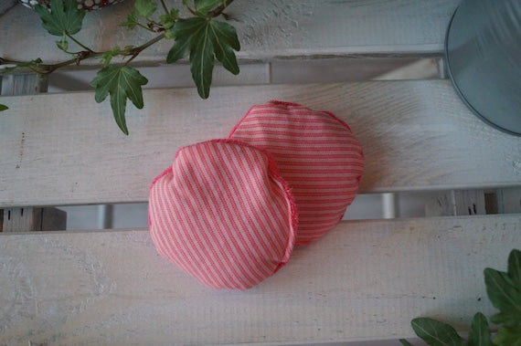 Taschenwärmer Beulenkühler Körnerkissen rosa Streifen